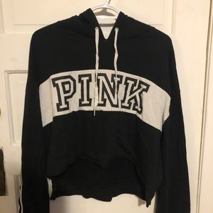 Pink (Victoria’s Secret) Semi Cropped Hoodie